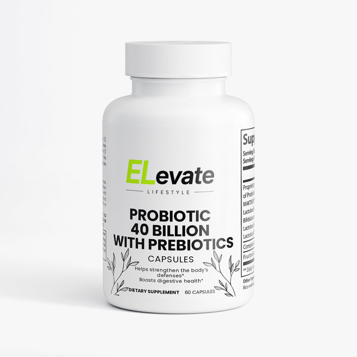 Probiotic 40 Billion with Prebiotics